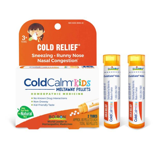 ColdCalm Kids Meltaway Pellets - 2 tubes