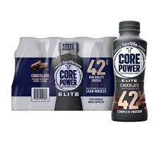 Core Power Protein Elite Chocolate 42g Bottles, 12pk