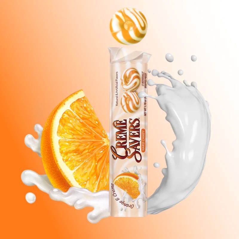 Creme Savers Orange & Creme Rolls 1.76oz