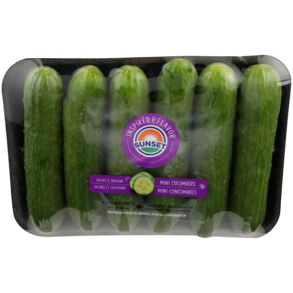 Cucumbers, Mini 12 oz.