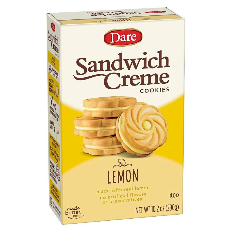 Dare Lemon Creme Cookies 10.2oz