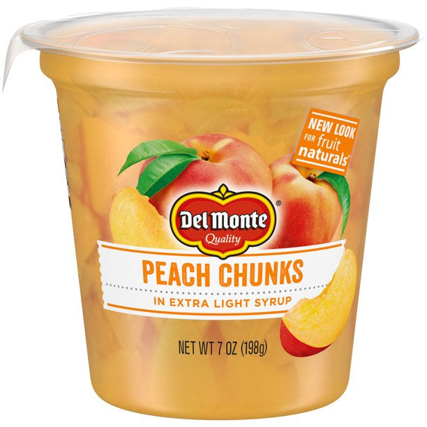 Del Monte Natural Peaches in Extra Light Syrup 7 oz