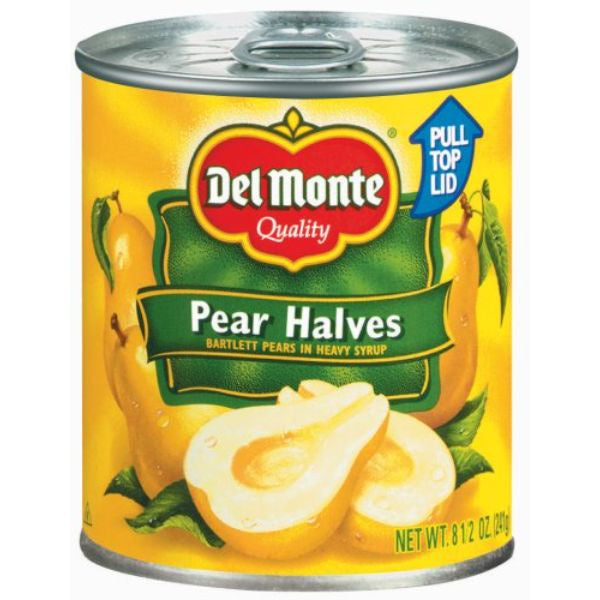 Del Monte Pear Halves 8.5oz