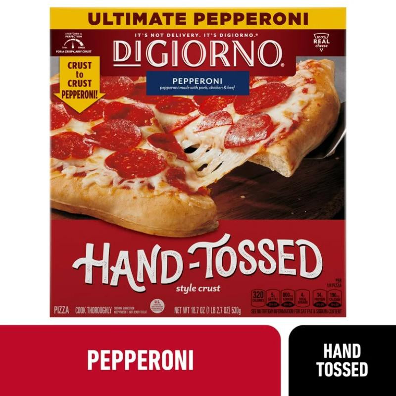 DiGiorno Pepperoni Hand-Tossed Style crust Pizza, 18.7oz