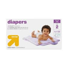 Diapers Up & Up Size 2 184ct