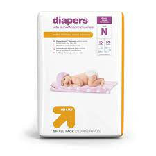 Diapers Up &Up Newborn, 34ct