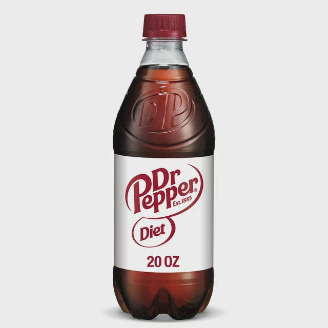 Diet Dr. Pepper 20oz. (includes deposit)