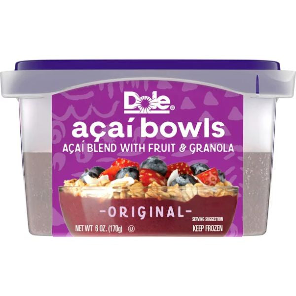 Dole Acai Bowl With fruit & Granola 6oz