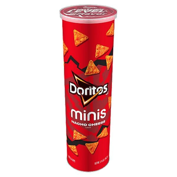 Doritos Minis Canister Nacho Cheese 5 1/8 oz