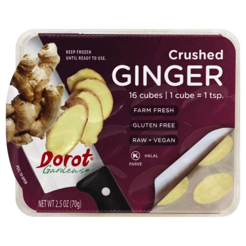 Dorot Frozen Crushed Ginger Cubes 2.5oz