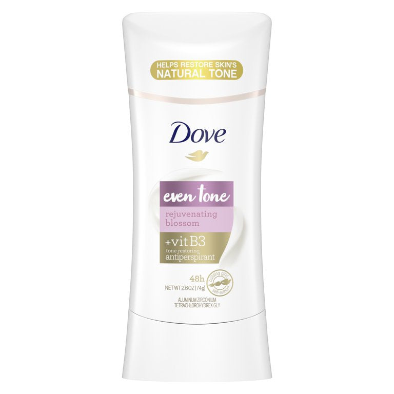 Dove Even Tone Antipers./Deod., Peach Blossom & Rice Milk , 2.6oz