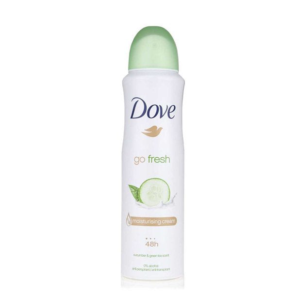 Dove Go Fresh Cucumber and Green Tea Antiperspirant Deodorant Spray, 5 fl oz