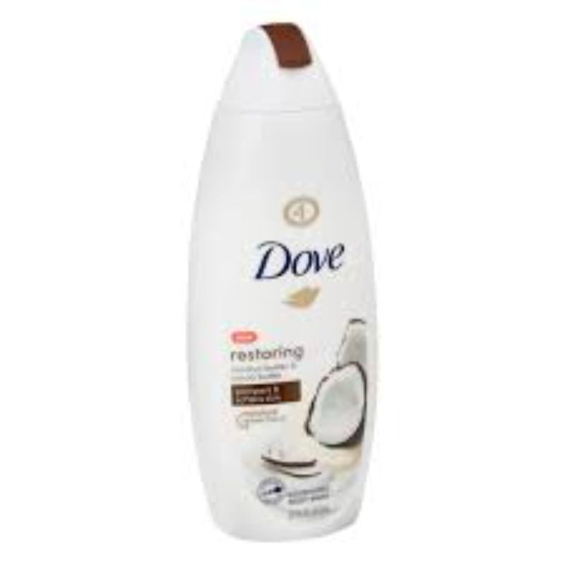 Dove Restoring Coconut Butter & Cocoa Butter Body Wash 22 oz