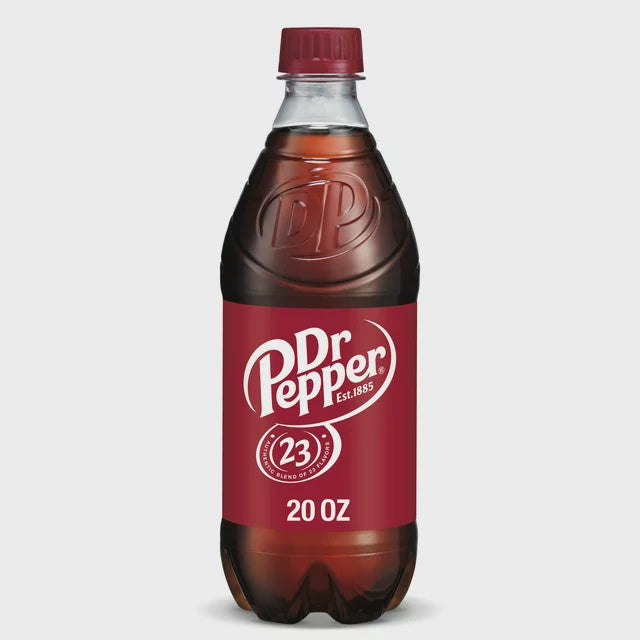 Dr. Pepper 20oz. (includes deposit)