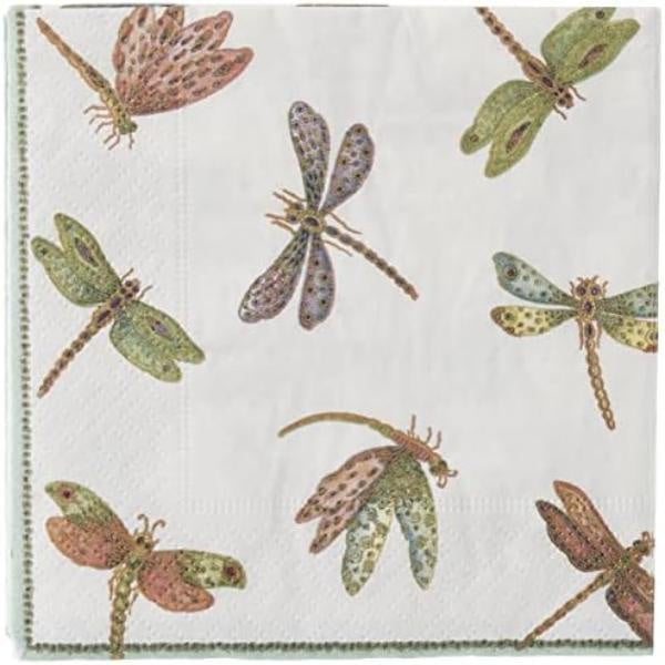 Dragonflies Paper Cocktail Napkins 20pk