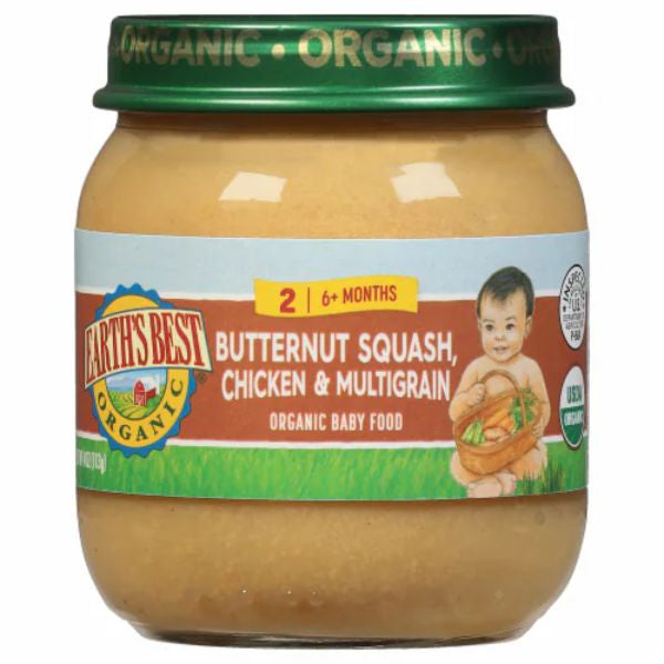 Earth's Best Butternut Squash Chicken & Multigrain 4 oz