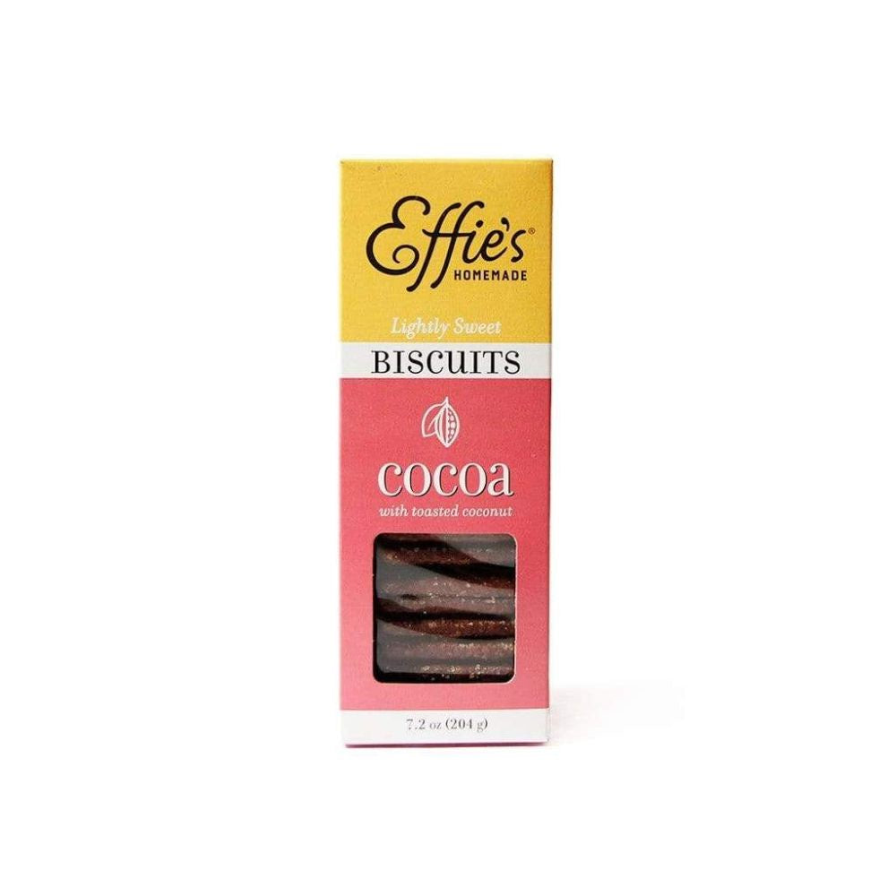 Effies Homemade Oatcakes Cocoa With Toasted Coconut
