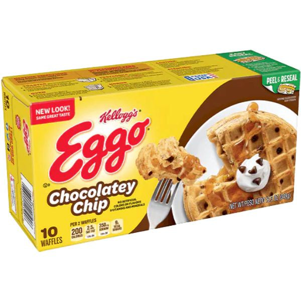 Eggo Chocolate Chip Waffles 12.3oz