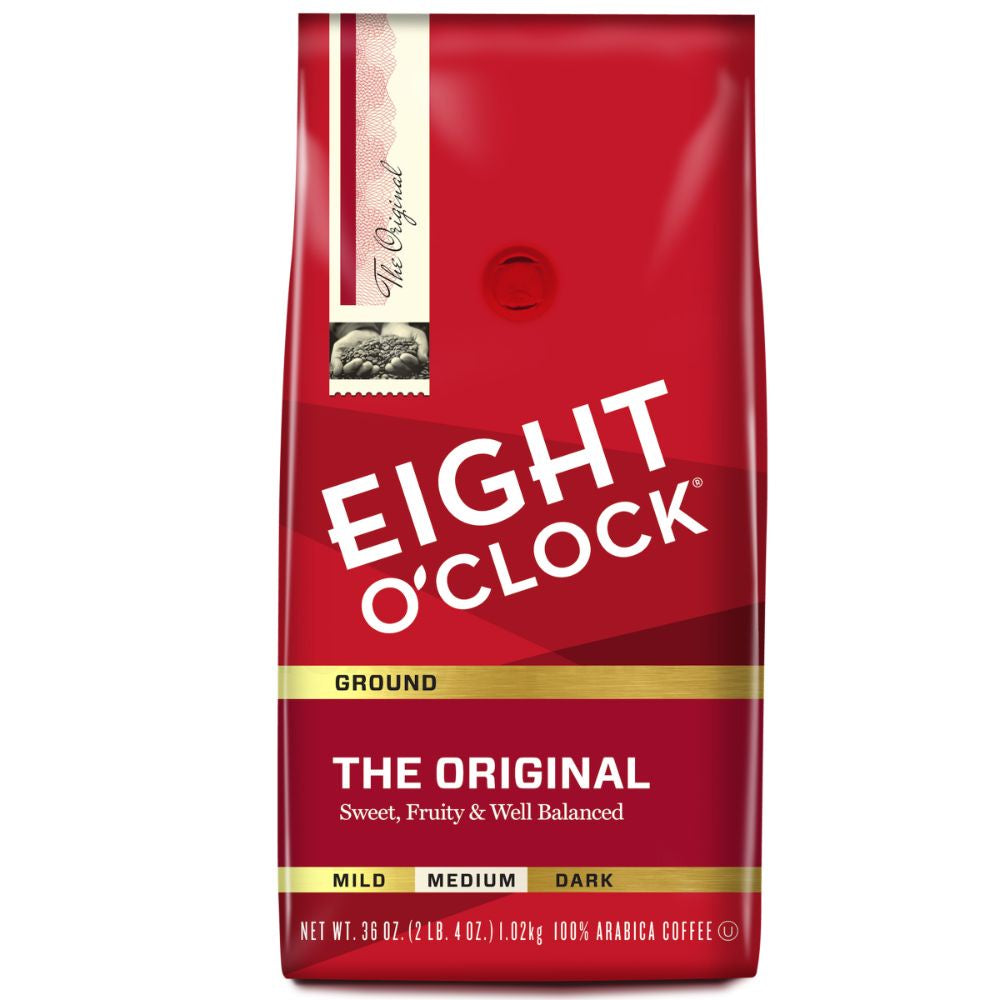 Eight O'Clock Whole Bean Original Coffee 12 oz