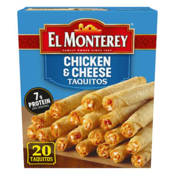 El Monterey Chicken & Cheese Taquito 20 oz
