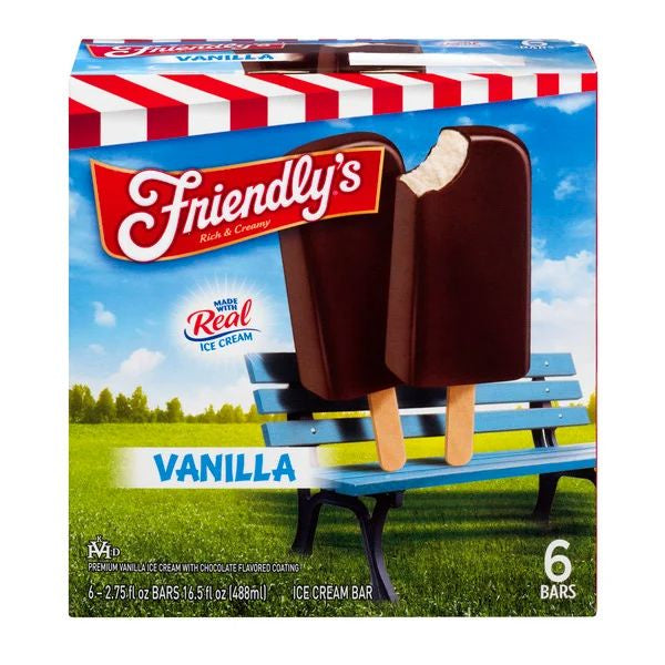 Friendly's Ice Cream Bars 6ct