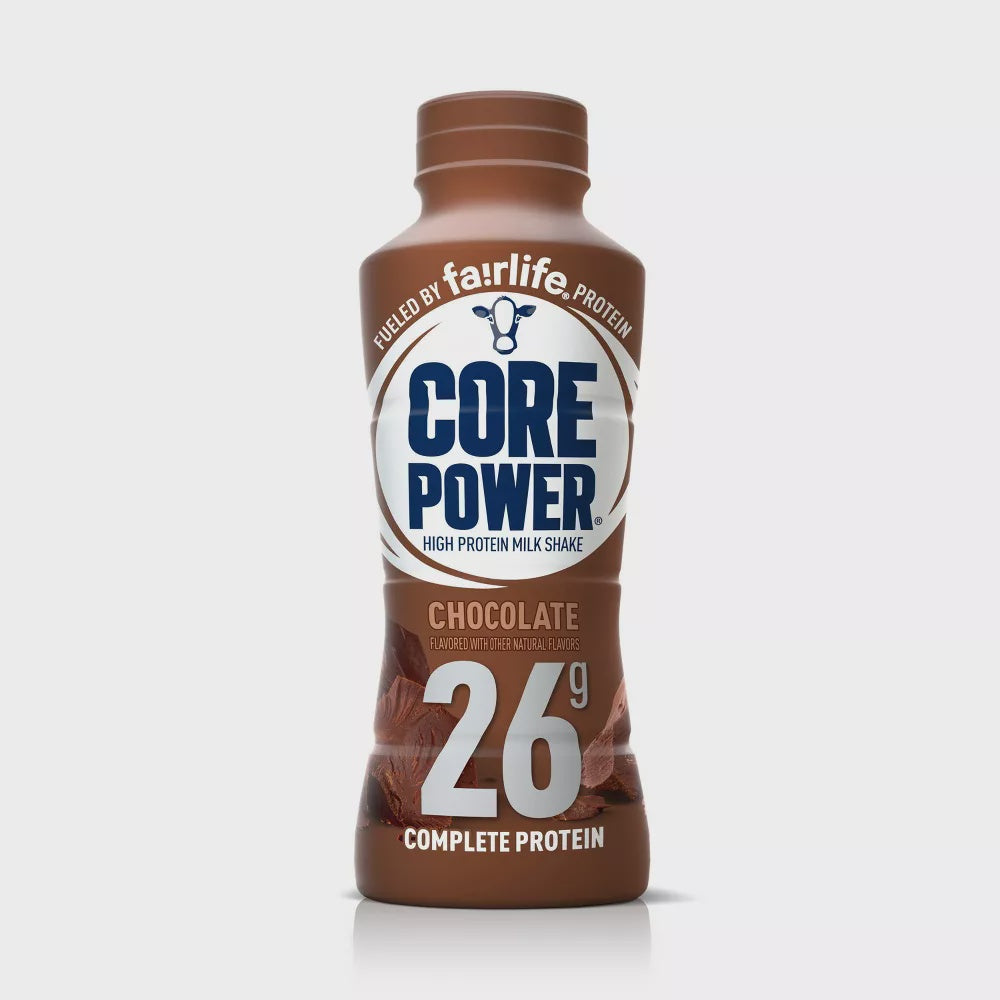 Core Power Protein Chocolate 26g Bottles, 14 fl oz