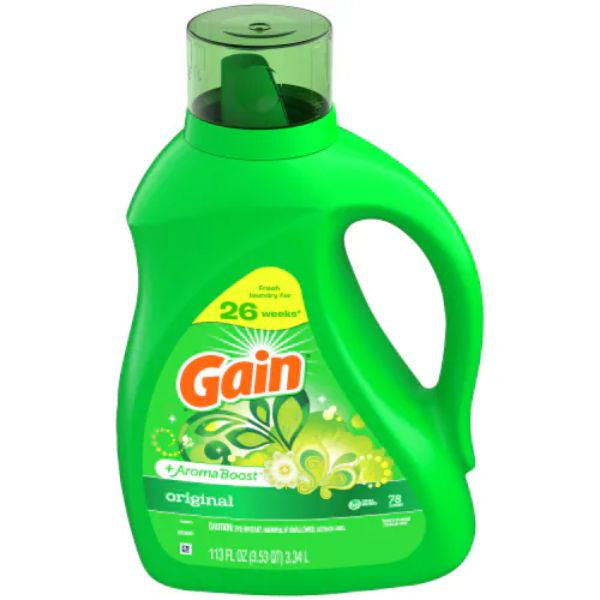 Gain 2X Original HE Laundry Detergent 113oz