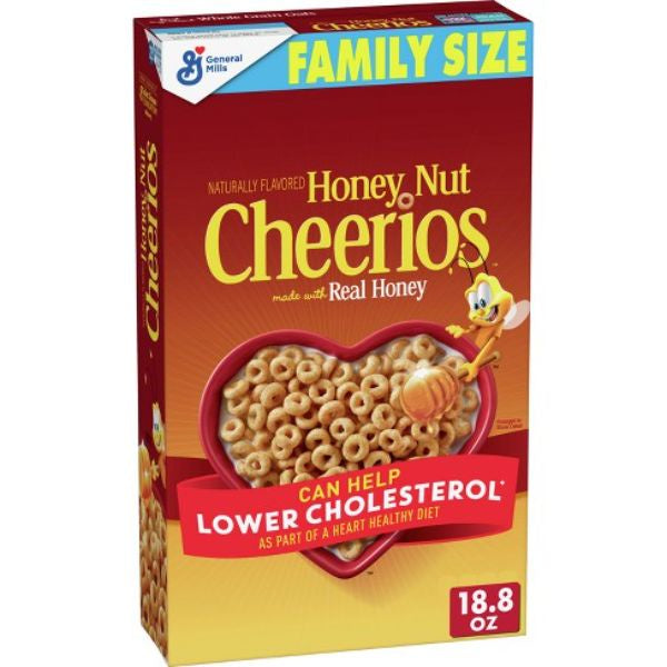 General Mills Honey Nut Cheerios 18.8oz