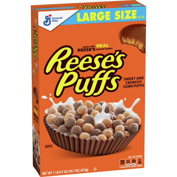 General Mills Reese's Puffs Large 16.7oz