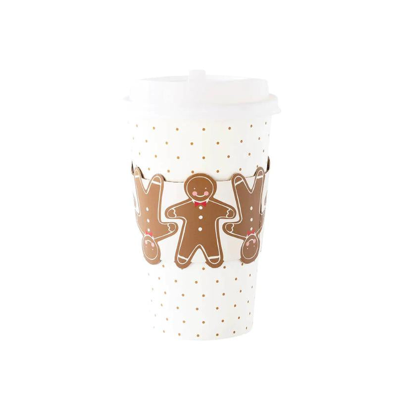 Ginger Dots To-Go Cups, 8ct