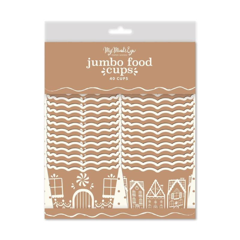 Gingerbread Jumbo Food Cups