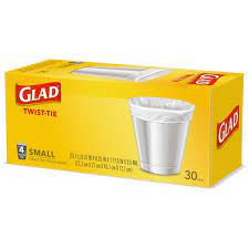 Glad 4-Gallon Trash Bags 30ct