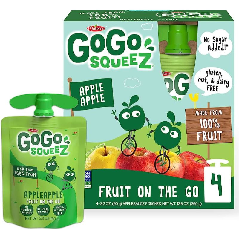 GoGo Squeeze Apple Apple 4/3.2oz