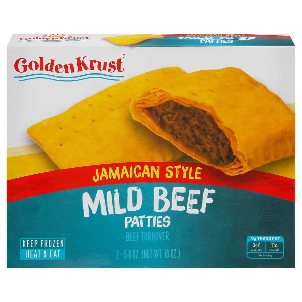 Golden Krust Jamaican Style Mild Beef Patties, 2ct