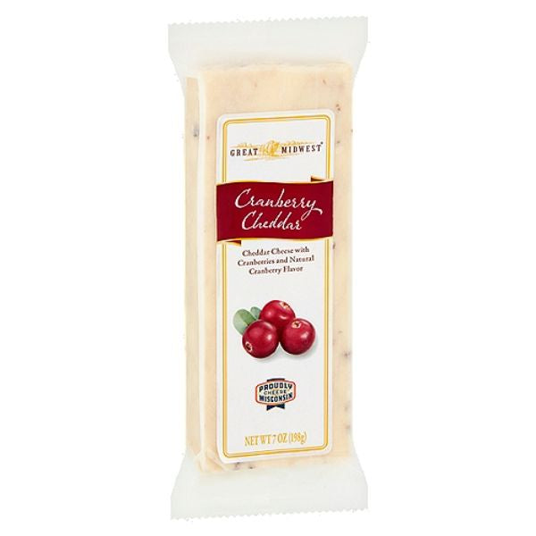 Great Midwest Cranberry Cheddar Cheese 7 oz