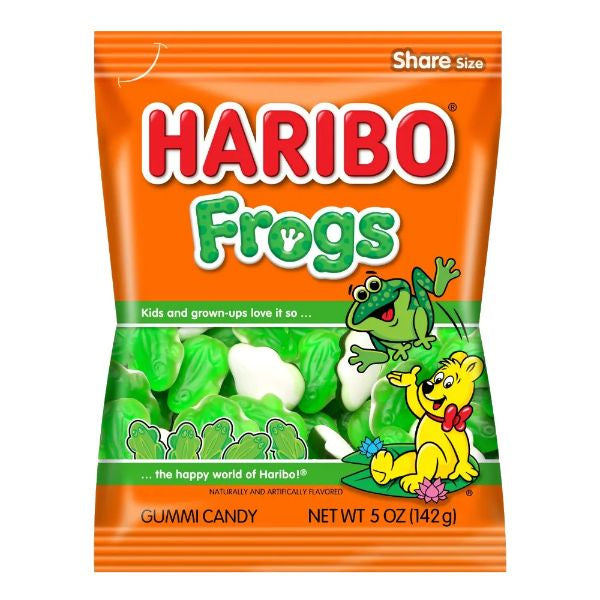 Haribo Frogs Gummi Candy 5oz