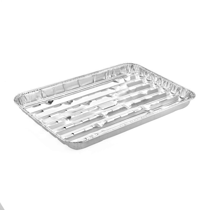 Heavy Duty Aluminum Jumbo BBQ Grill Pan 4pk