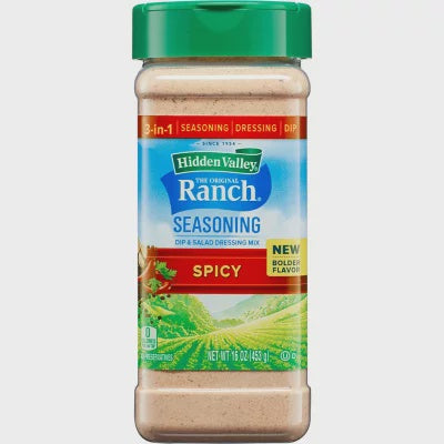 Hidden Valley Ranch Dip & Salad dressing Spicy 8 oz