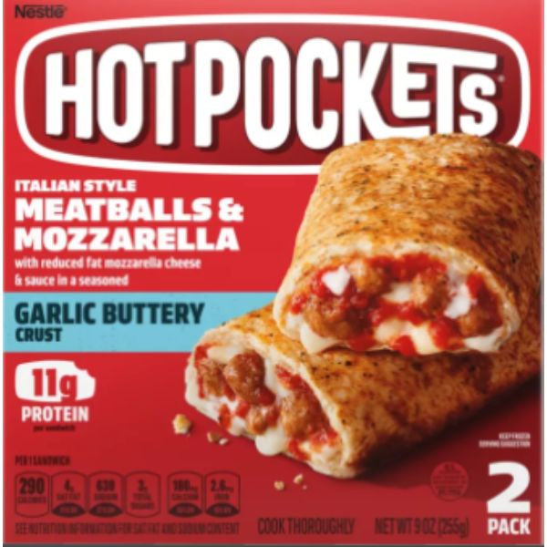 Hot Pockets Italian Style Meatballs & Mozzarella