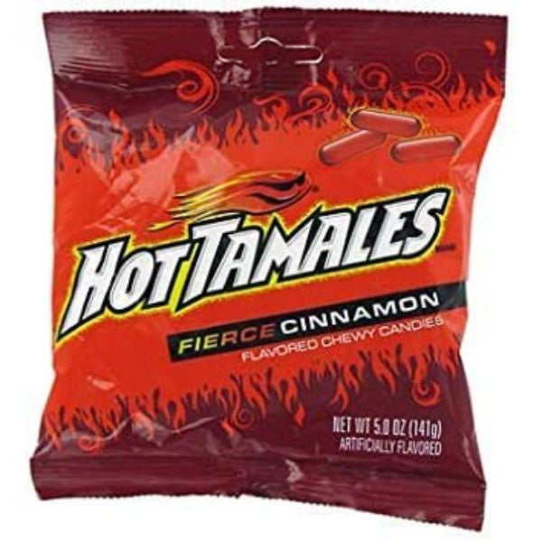 Hot Tamales Fierce Cinnamon Flavored Chewy Candies, 4.25oz