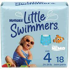 Huggies Little Swimmers Swim Diapers Size 4 18ct