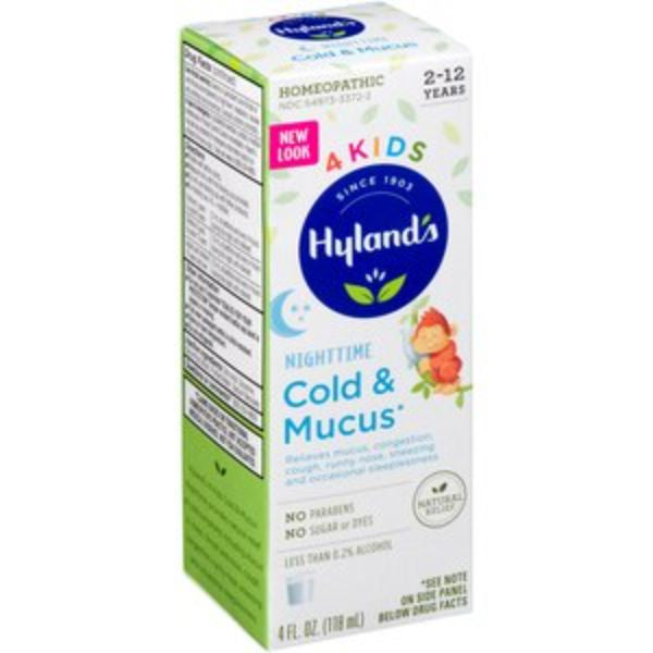 Hyland's Kids Cold & Mucus Nighttime