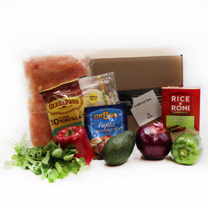 Fajita Meal Gift Kit , Serves Approx 4 People