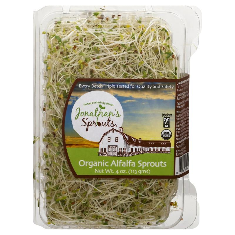 Jonathan Organic Alfalfa Sprouts 4 oz.