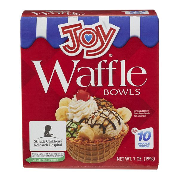 Joy Waffle Bowls 10ct 7oz