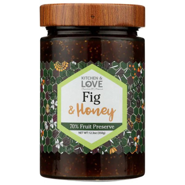 Kitchen & Love Fig & Honey Preserves 12.3oz
