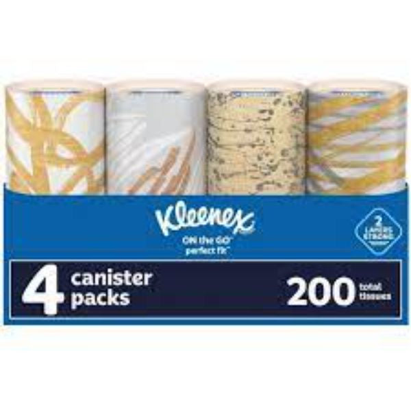 Kleenex Perfect Fit Facial Tissue 50ct/4pk