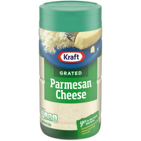 Kraft Parmesan Grated Cheese Shaker, 8oz