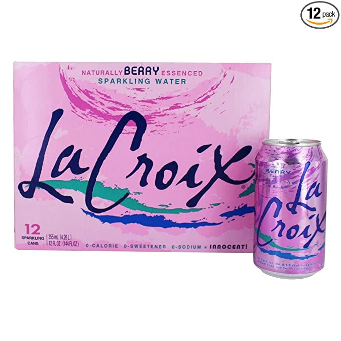 LaCroix Sparkling Water Berry 12/12oz (includes deposit)
