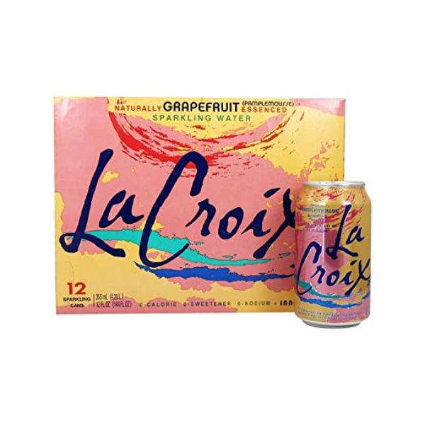 LaCroix Sparkling Water Grapefruit 12/12oz (includes deposit)
